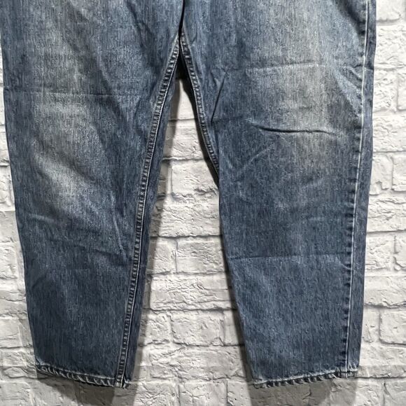 Vintage Levis 90’s Jeans Men Blue 550 Relaxed Fit Tapered Leg Denim Sz 40X30 USA - Picture 5 of 13